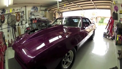 Supercharged '69 Pro Street Camaro