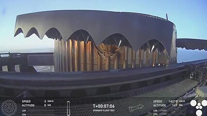 Нов провал: SpaceX изгуби контрол над втората степен на мегаракетата Starship