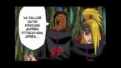 sasuke vs deidara