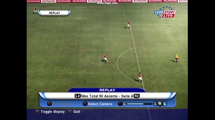 Pes 2010 - Гол на Вучинич с пета :) 