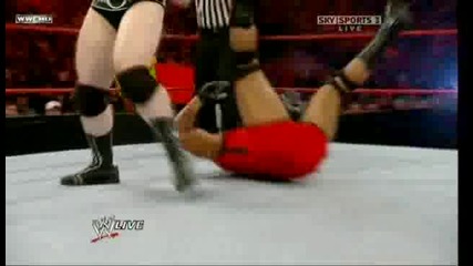 Sheamus vs M V P | Raw 21/12/09 | 