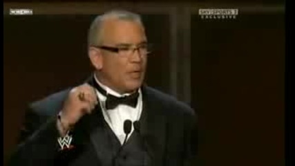 Речта на Ricky The Dragon Steamboat за приемането му в Залата на Славата 2009