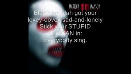 Marilyn Manson - this is the new shit