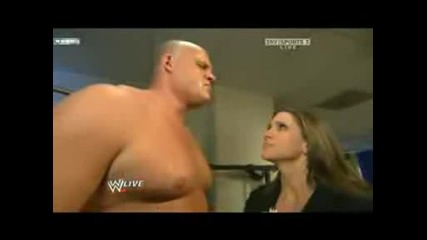 Kane segment with Stephanie Mcmahon .. 2.02.2009 ( high quality )