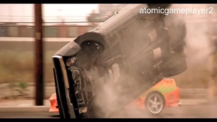 Бързи и Яростни / Разбиването на Dodge Charger-а