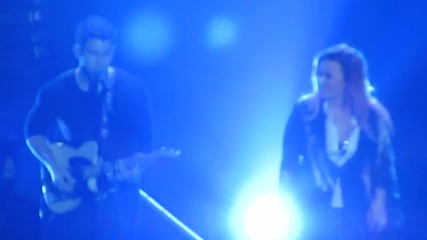 Here We Go Again- Demi Lovato and Nick Jonas San Jose, Ca 11/02/14
