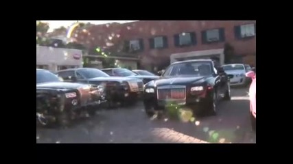 Paris Hilton drive Rolls-royce 2011
