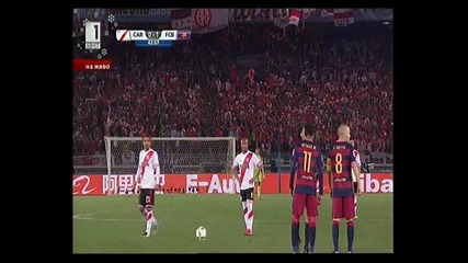 Ривър Плейт - Барселона 0-3 (световно Клубно Първенство 2015 финал) 1-во полувреме 2-ра част