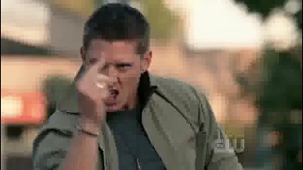 Supernatural-dean sing eye of the tiger