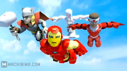 Marvel Super Hero Squad The Infinity Gauntlet Comic Con 2010 Debut Trailer [hq]