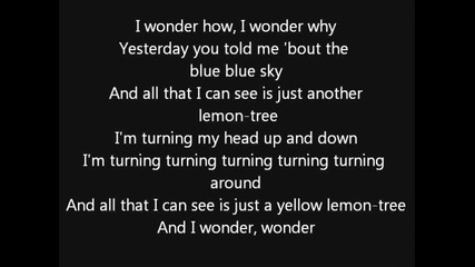 Fool's Garden-lemon Tree lyrics