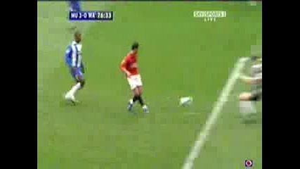 Манчестър Юнайтед 4 - 0 Уигън (2 - 0 Кр. 76)
