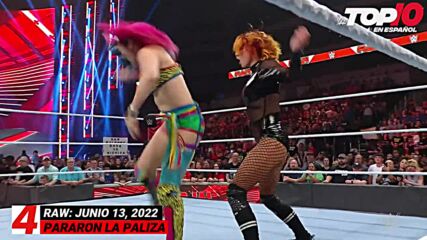 Top 10 Mejores Momentos de RAW: WWE Top 10, Jun 13, 2022