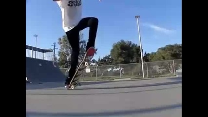 slow motion impossible flip