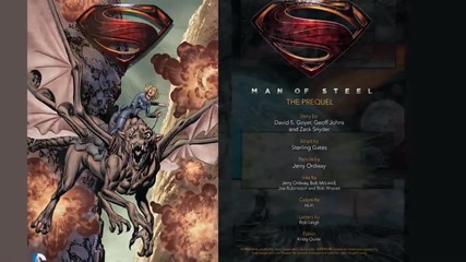 Човек от стомана - комикс предистория (2013) Man of Steel - comics prequel (digital) hd
