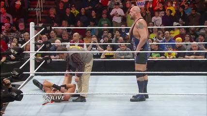 Big Show vs Jack Swagger Raw Jan 13 2014