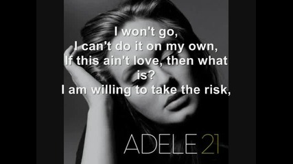 Adele - He Wont Go