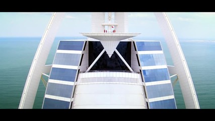 Тенис на върха на най-луксозния хотел Бурж ал Араб