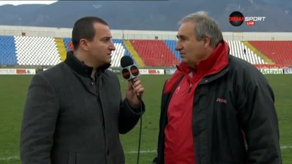 ВИДЕО: Тенчо Тенев след инфарктния успех над Славия
