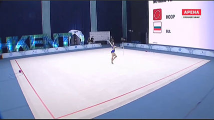 Невяна Владинова обръч финали Световна купа в Ташкент 2019