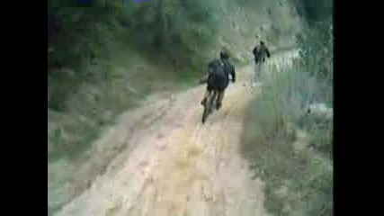 Mountain Biking Brown Mountain Fireroad La County