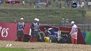 Първа катастрофа в квалификацията за Гран при на Унгария