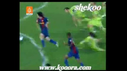 Феноменален гол на Лео Меси в стил Марадона (коментатора полудява) 