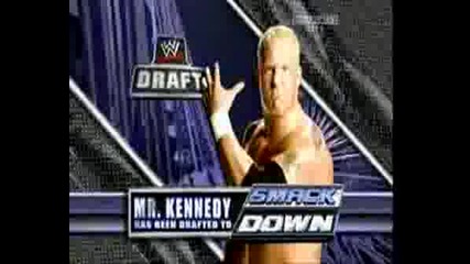Triple H & Kennedy Drafted To Smackdow