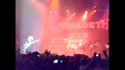 Megadeth Symphony Of Destruction Glasgow