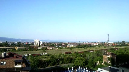 time lapse - късния следобед в София на 5.7.2014