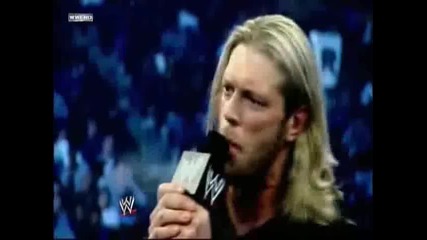 Edge and Chris Jericho - promo