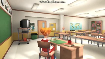 Caillou Scares Sarah and gets Grounded