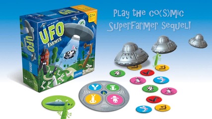 3 Ufo Farmer - Образователни логически борд игри за деца и възрастни от Granna