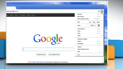 How to find and edit bookmarks in Google™ Chrome on a Windows® Xp-based Pc?