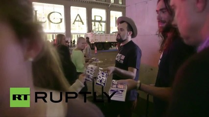 САЩ: Хиляди се стекоха към Ню Йорк с надеждата да зърнат папа Франциск