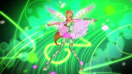 Winx Club Season 6 Episode 4 Флора Bloomix трансформация