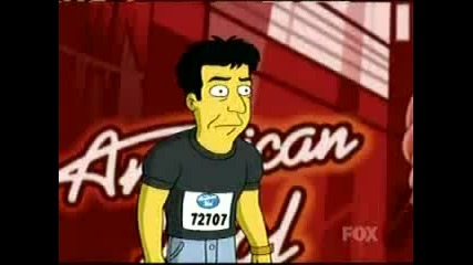 The Simpsons се бъзикат с American Idol 