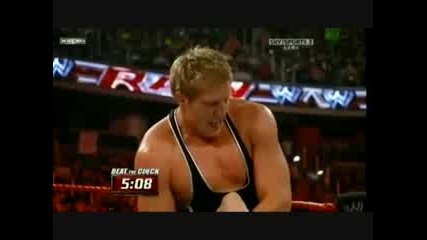 Wwe Raw 07/27/2009: Jack Swagger Vs Evan Bourne (beat The Clock Match