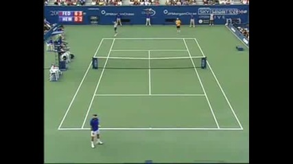 Us Open 2004 Federer Vs Hewitt -  2 - 5