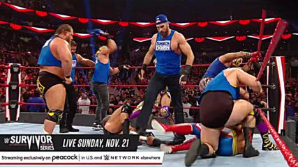 Viking Raiders vs. Randy Orton & Ricochet - Raw Tag Team Titles Match: Raw, Nov. 18, 2019 (Full Match)