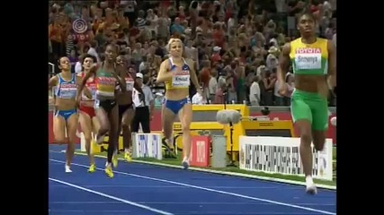 800m Womens Final Berlin Winner Caster Semenya - 2009 Iaaf