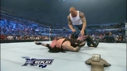 Батиста пребива Гробаря - Smackdown 04.12.2009 