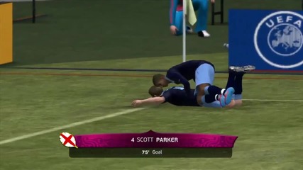 Sweden v England - Uefa Euro 12 Gameplay (xbox 360)
