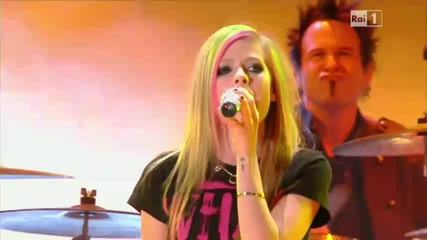 New! Avril Lavigne - What the hell * Live @ Sanremo Festival [2011] H D
