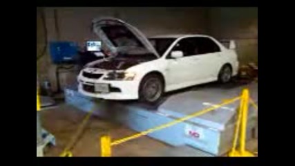 Evo dyno accident