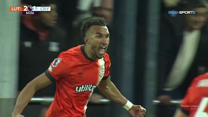 Luton Town with a Goal vs. Crystal Palace