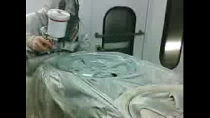painting Wheels 