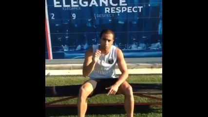 Lucas Moura Ice Bucket Challenge (nominates Luis Fabiano, Marquinhos and Isabella Santoni)