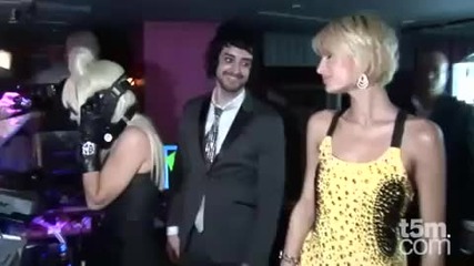 Paris hilton meets lady gaga 
