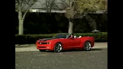 Chevrolet Camaro Convertible Concept at Detroit Auto Show